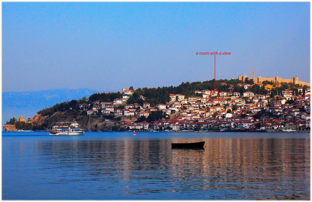 Zura Apartments Ohrid Bagian luar foto